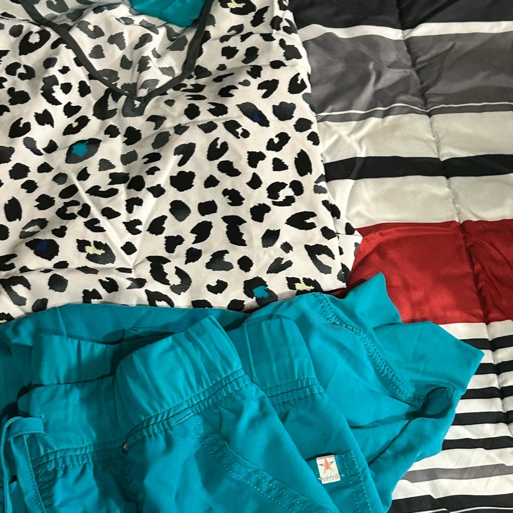 14 pairs of scrubs